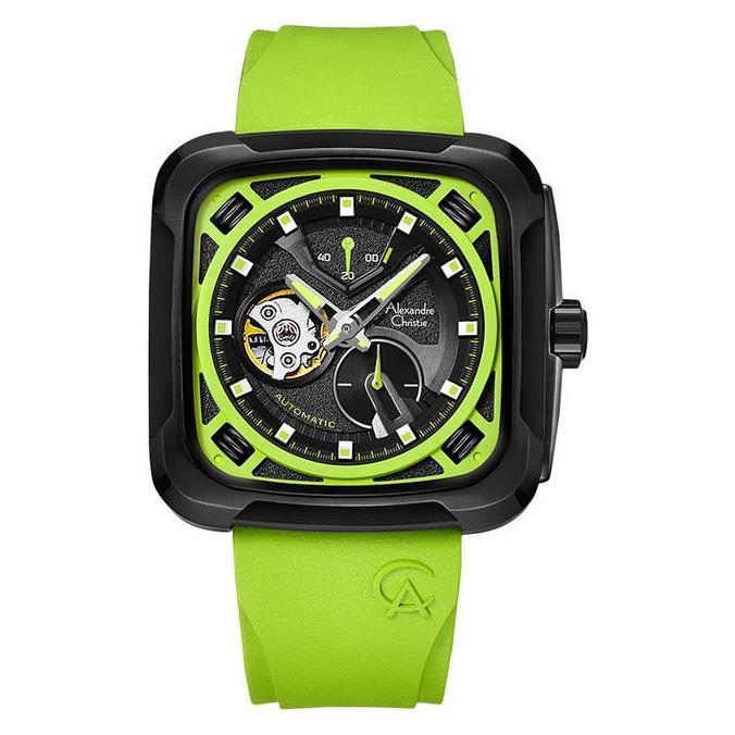 Jam Tangan Pria Alexandre Christie AC 6577 MA RIPBALE Automatic Open