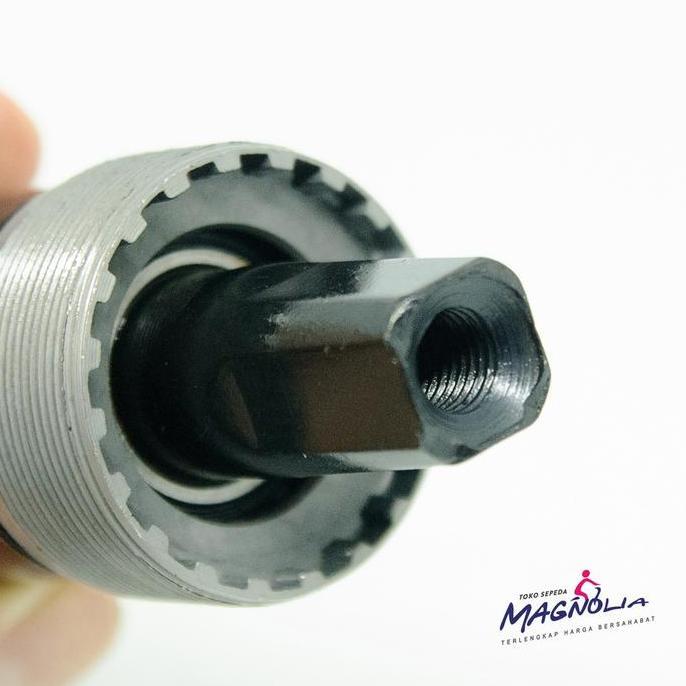 Bottom Bracket / Bb Axle 127 Mm Sepeda Mtb / As Tengah Bearing - Araya