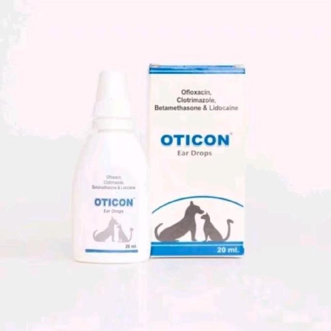 Oticon Ear Drops Pembersih telinga hewan
