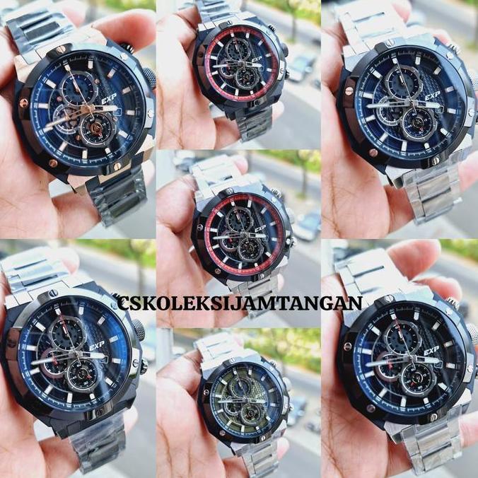 JAM TANGAN PRIA EXPEDEDITION E 6385 E6385 EXP-6385 BLACK ORINAL