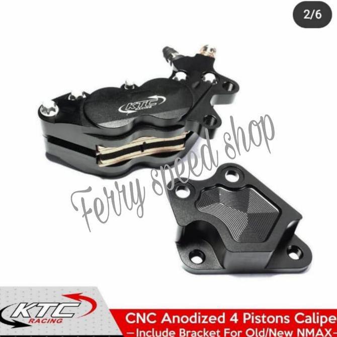 Caliper Rem Depan Ktc 4P Crm Nmax / Caliper Ktc Racing Nmax New & Old Forsale
