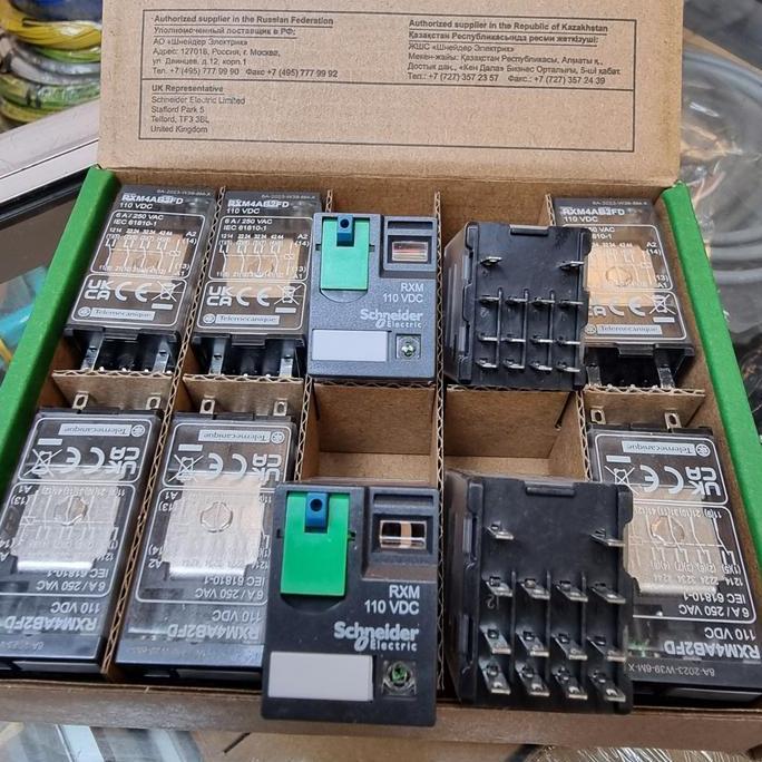 Spesial Rxm4Ab2Fd 110Vdc Relay Schneider Rxm4Ab2Fd