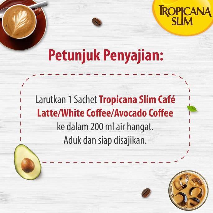 Tropicana Slim White Coffee - Kopi Bebas Gula