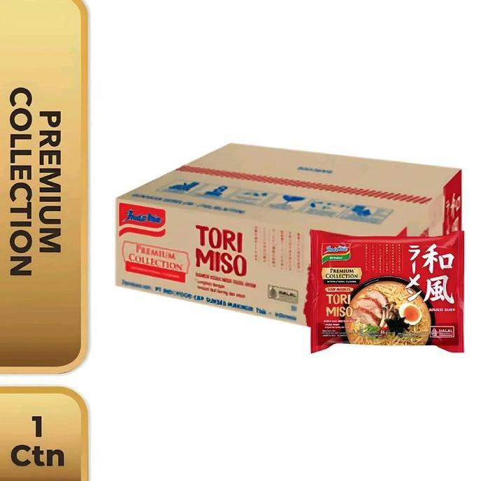 Indomie Japanese TORI MISO Ramen 1 Dus isi 20 PCS Kuah