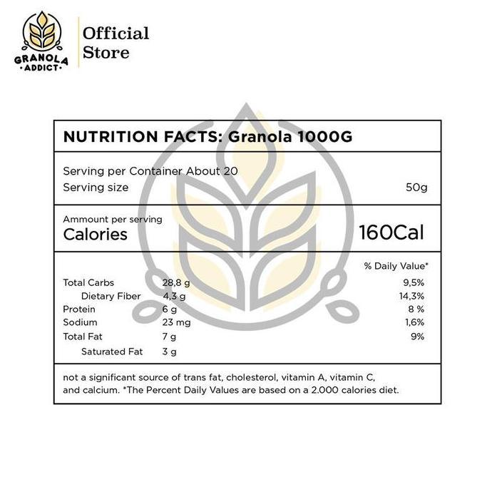 Granola Addict - Granola 1000G (1KG)