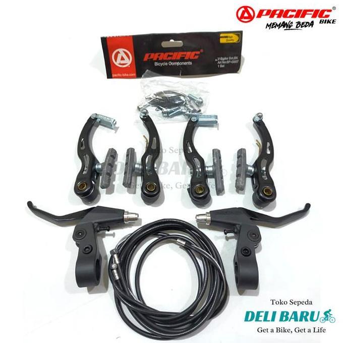 Rem v brake sepeda anak BMX MTB pacific setengah alloy