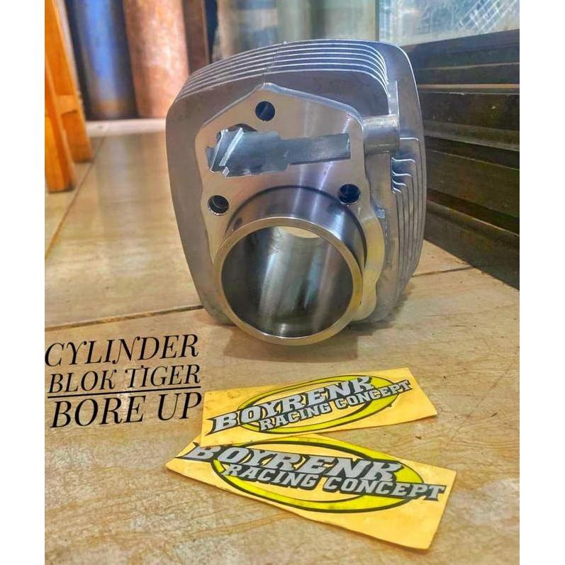 CYLINDER BLOK TIGER LINER STD .72 .73.74 MPM BOYRENK RACING CONCEPT ORIGINAL DAN TERPERCAYA