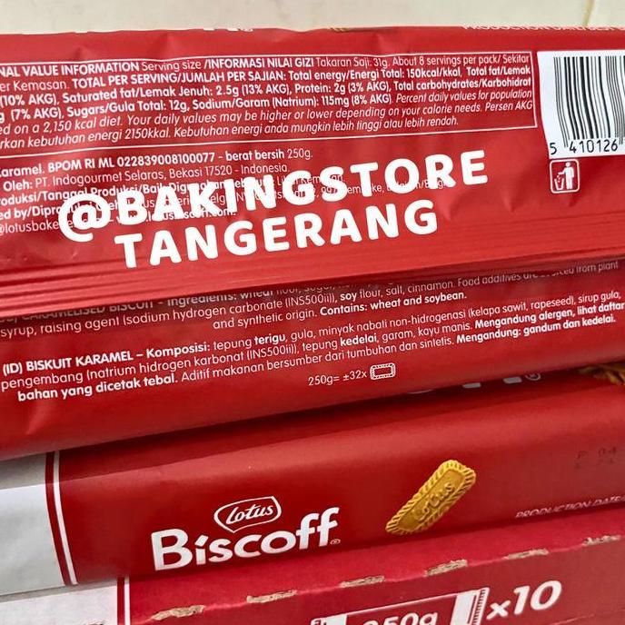 Biscuit lotus biscoff 250 gram