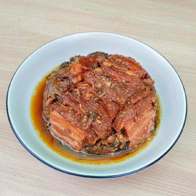 babi hong dapur moimoi khew nyuk sayur asin samcan murah enak nonhalal