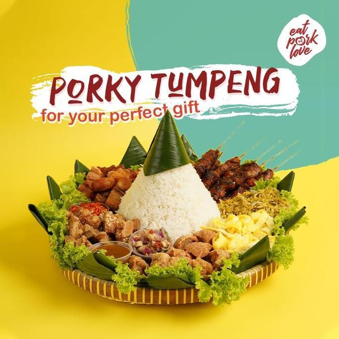Small Porky Tumpeng (Tumpeng Babi)