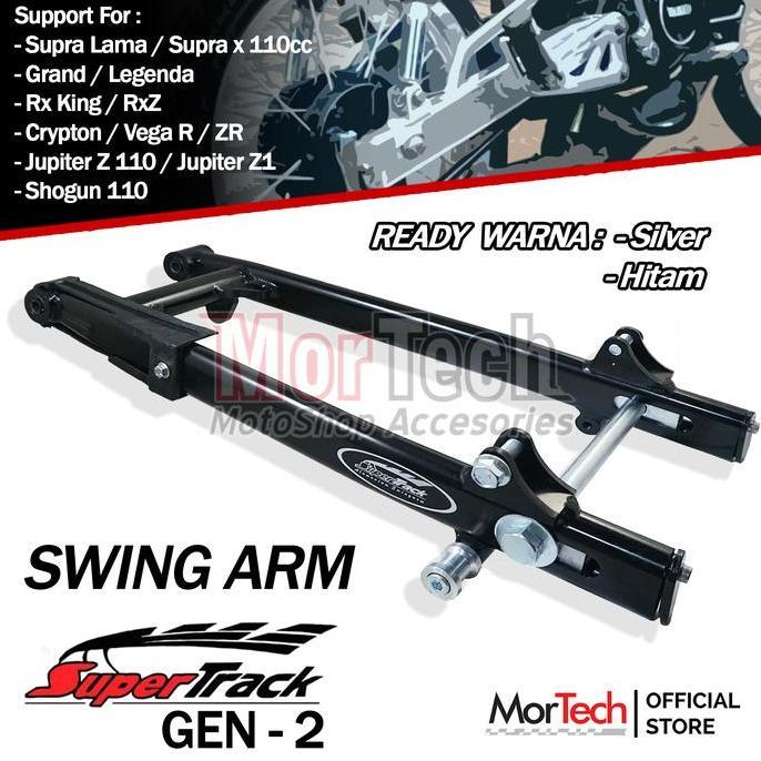 SWING ARM SASIS LENGAN AYUN SUPER TRACK GEN 2 COPY BPRO NON STABILIZER SUPRA X 110 GRAND LEGENDA RX 