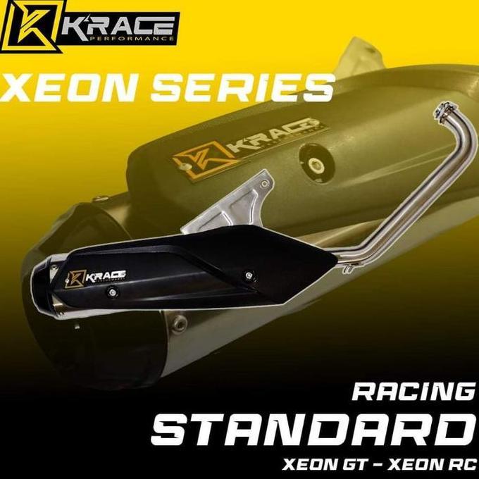 Knalpot Krace standar Racing Xeon GT 125 / Knalpot Xeon RC  Krace Standar racing motorcycle