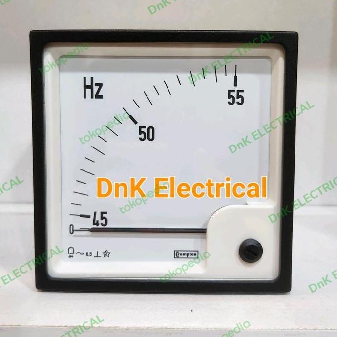TERBARU - Frequency/Frekuensi Meter - HZ Meter Merk Crompton