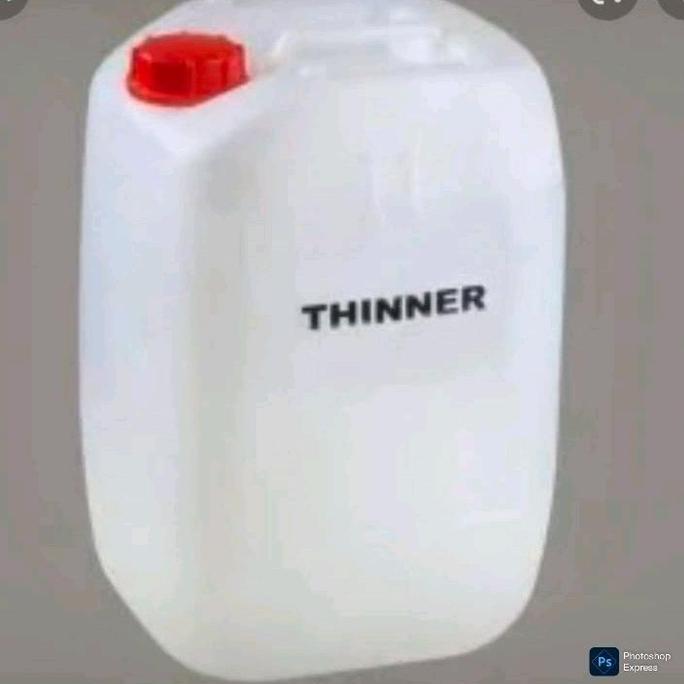 Thinner Tiner Literan Harga @ 1 Liter Pengencer Cat Kayu dan Besi Kemasan 1 Liter murah