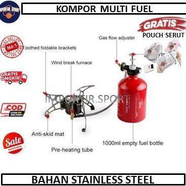 Kompor Gas Camping - Kompor Multifuel - Gas Camping Ultralight