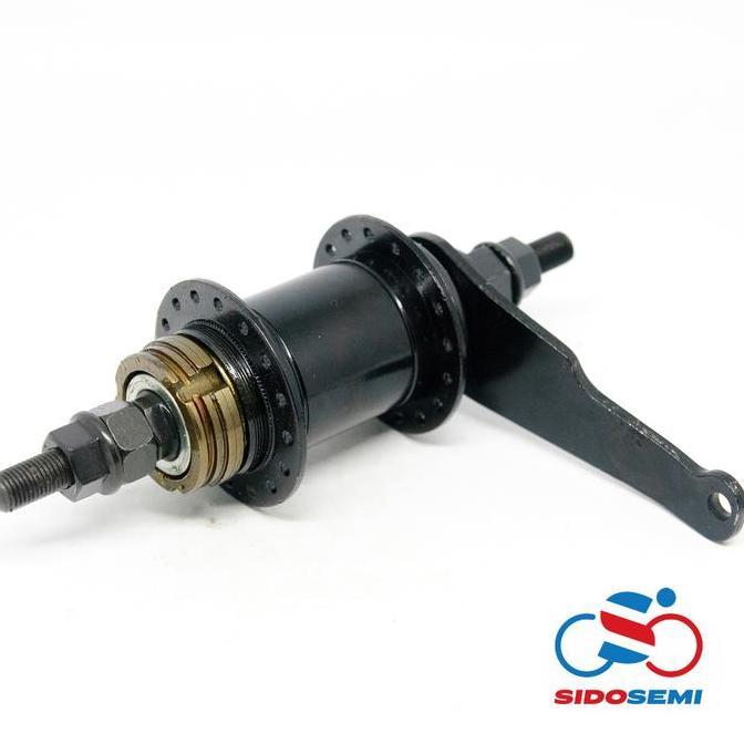 Rem Torpedo Sepeda Fixie Bmx Lubang 36 Gir 16T United Hitam