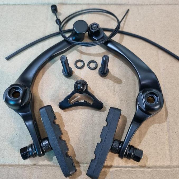 Murah V brake rem silang radius Bmx belakang Non COD
