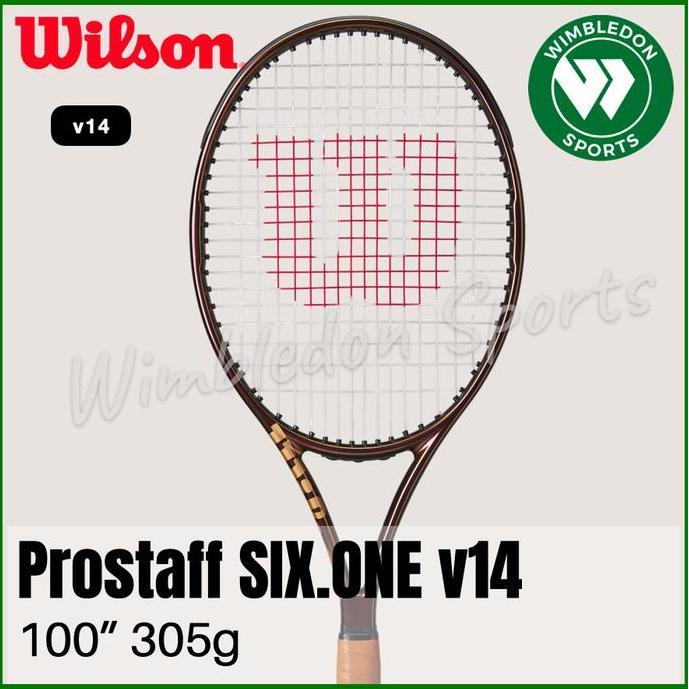 Raket Tenis Wilson Pro Staff Six One 100 v14 / Wilson Prostaff v14