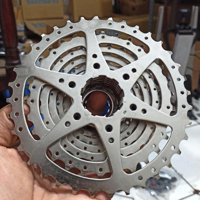 Gear Belakang Sepeda Shimano Hg400 9 Speed 36T Sprocket Cassette