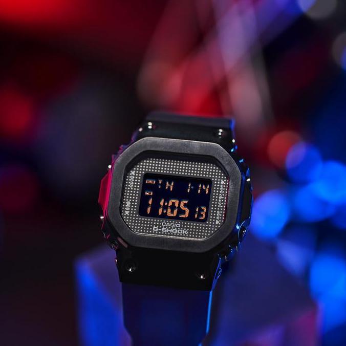 Casio G-Shock GM-S5600SB-1DR / GShock GMS5600SB-1 Orinal & Garansi