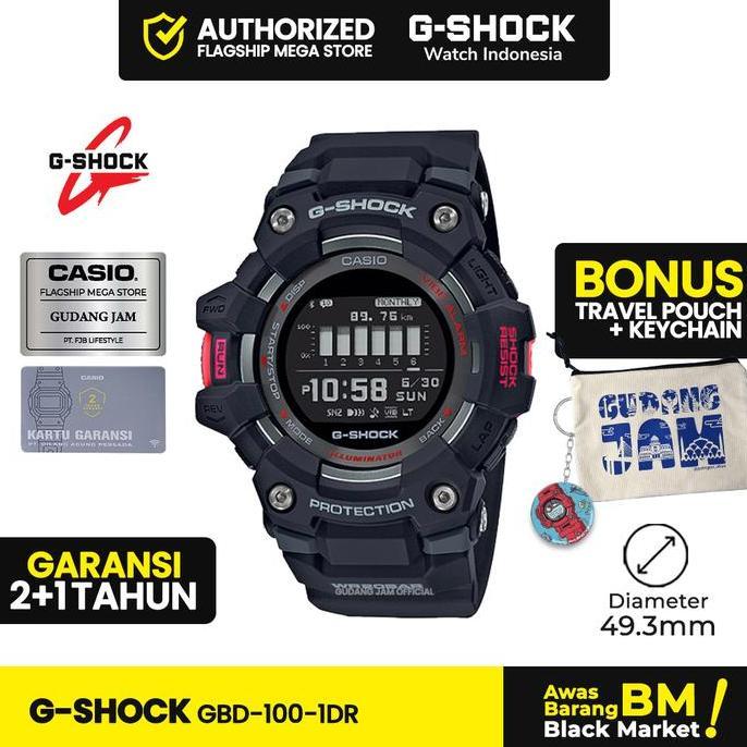 G-Shock GShock GBD-100-1DR GBD-100-1D GBD-100 GBD100 GBD 100
