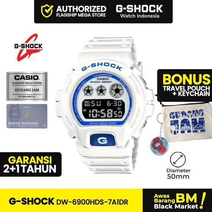 Jam Tangan Pria G-Shock DW-6900HDS-7A1DR DW-6900HDS-7A1 DW-6900HDS DW6900HDS