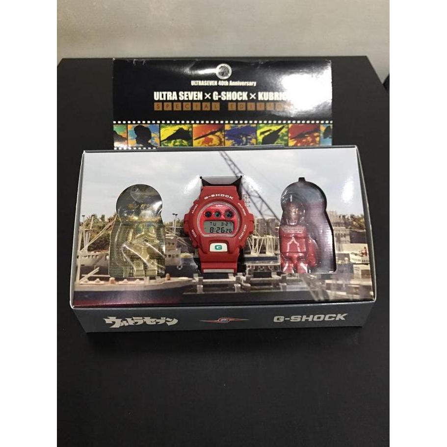 Casio Gshock Ultra Seven 40th Aniv DW 6900BUL7-9 / DW6900FS Kubrik Ultraseven Ultraman Ultra Man
