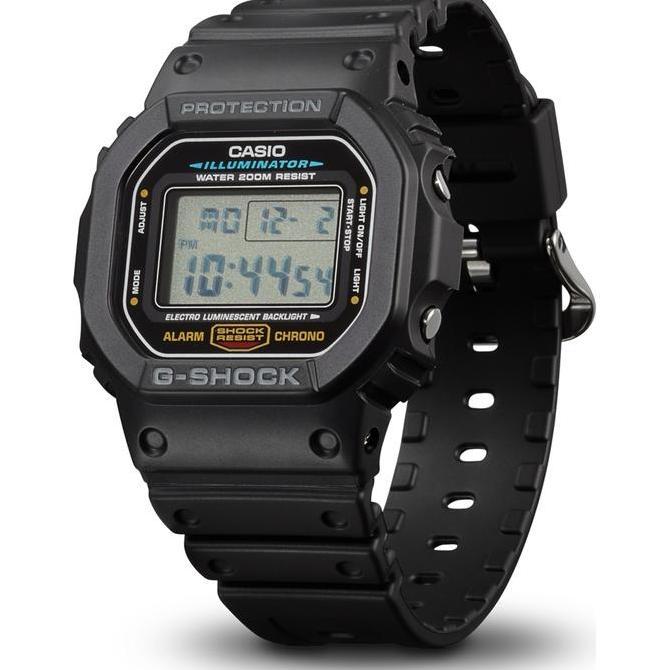 Casio G-Shock DW-5600E-1VDF Jam Tangan Pria GSHOCK DW5600E DW-5600E-1