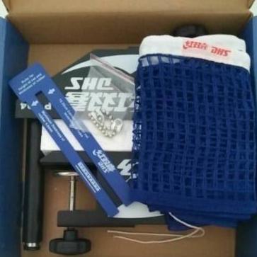 Tiang Net DHS P104 P 104 Model Putar Tenis Meja Pingpong