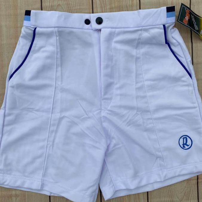 Celana tes tni polri putih / Celana pendek olahraga badminton tennis