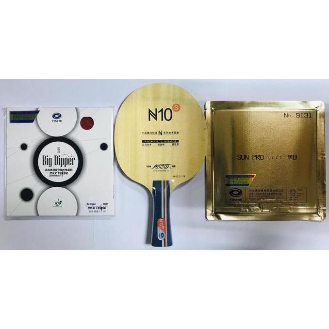 Setup Tenis Meja Pingpong Yinhe N10s Big Dipper Sun Pro Soft Full Set