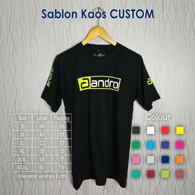Kaos ANDRO Tenis Meja Lokal Pingpong