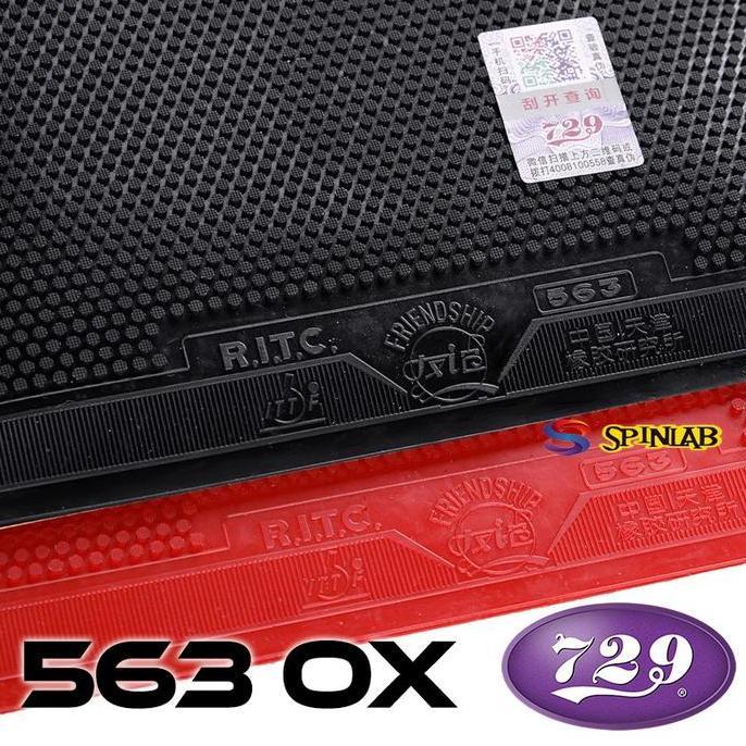 729 563 OX | Karet Pingpong Tenis Meja Bintik Medium