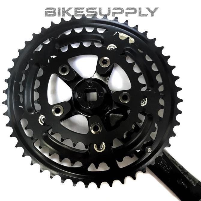 Crank Set Oval Shimano Exage 400Lx Biopace-Sg M400 Japan