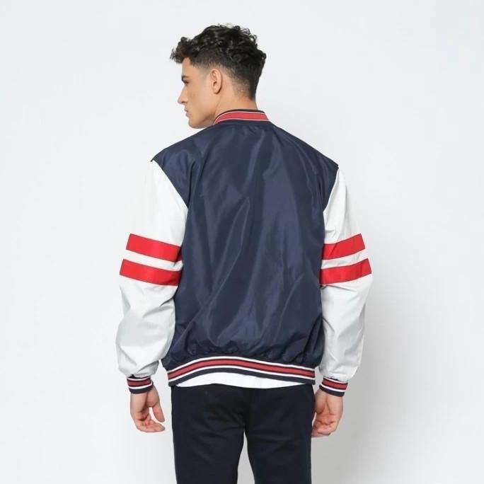 KENT&CREW Jaket Varsity Navy Pria - C-CABG06-M9