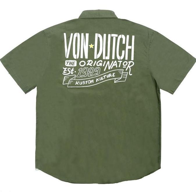 Von Dutch Workshirt 1431 Army Green