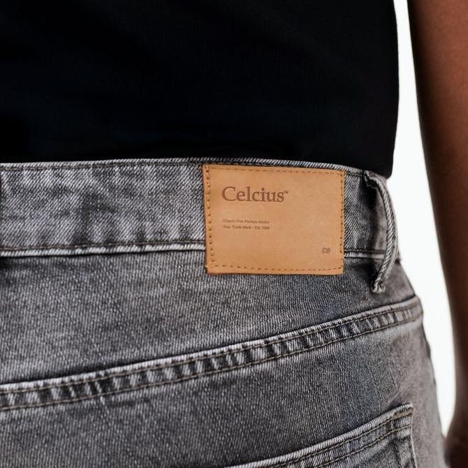 CELCIUS Celana Denim Panjang Slim Fit I31404C Grey