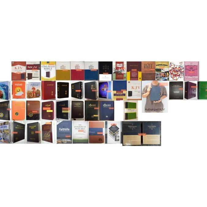 Alkitab 2 Bahasa Inggris - Indonesia. NIV. New International Version - Terjemahan Baru Edisi 2 LAI T