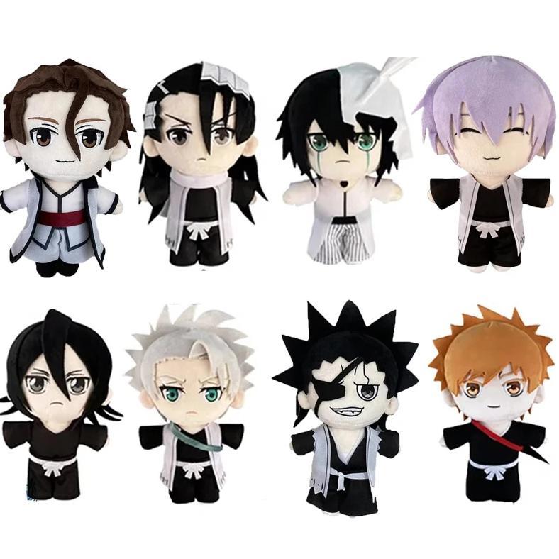 Anime BLEACH Plush Toy Kuchiki Byakuya Kurosaki ichigo Aizen Sousuke Zaraki Rukia Ichimaru Gin Stuff