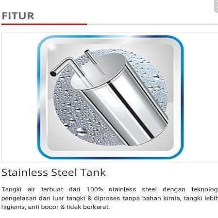 SANKEN Dispenser HWD-C500 Kompresor C500E Galon Bawah HWD-C500E