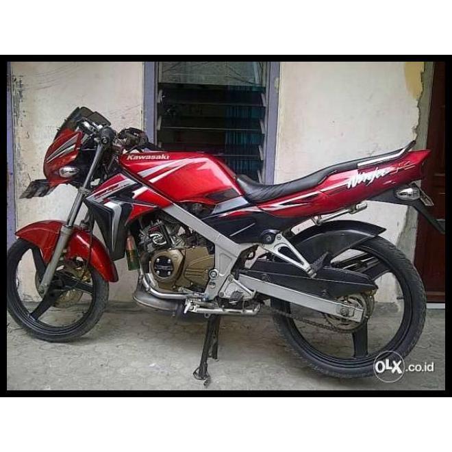 GRATIS ONGKIR (ORI) STRIPING KAWASAKI NINJA R 2010 2011 MERAH BERKUALITAS ORIGINAL