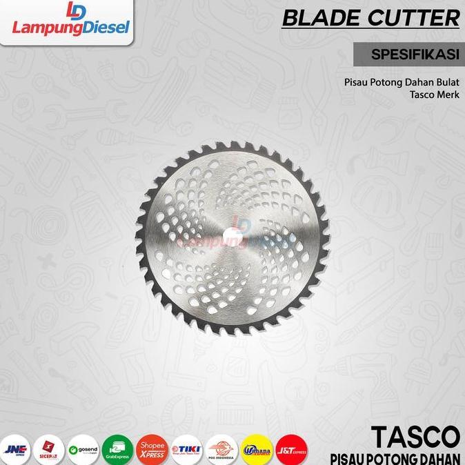 TASCO Pisau Potong Dahan Kayu/ Pisau Potong Rumput Bulat