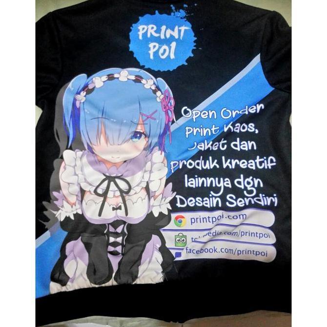 Jaket Bang Dream Fullprint - Afterglow - ALL Grup - Ran Mitake