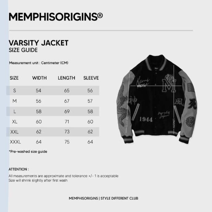 Memphisorins - Jacket Varsity California Memphis (Limited Edition)