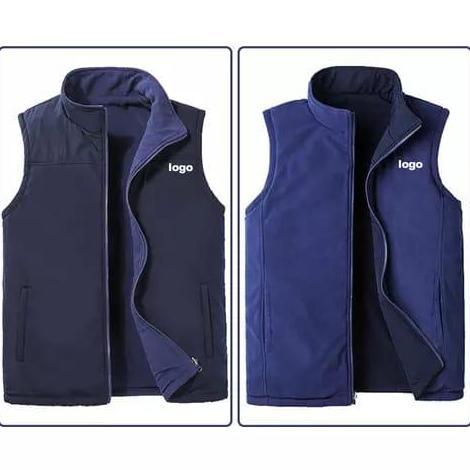 rompi pria keren /rompi taslan tipe 2 polos nevy