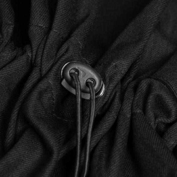 Queenbeer - Cagoule Canvas Jacket Leander Black