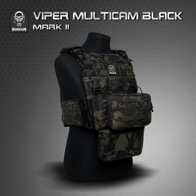 Body Vest Durhaim Viper Multicam Black Kangoro Mark II