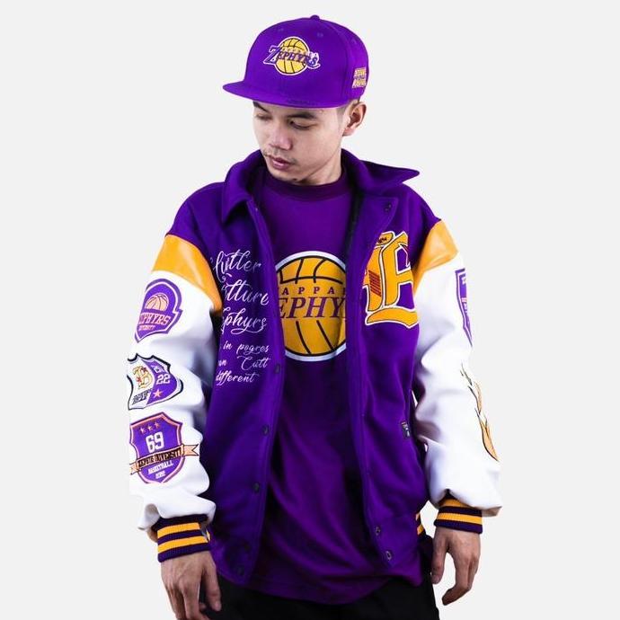 Jaket Varsity Champions Violet DXPRO