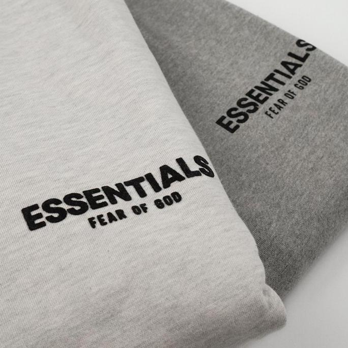 Fear Of God FOG Essentials Basic Crewneck Sweatshirt Dark Grey