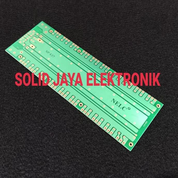 PCB FINAL PCB TR FIBER 10 TR SET 1500W TRANSISTOR NELC N-437